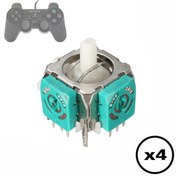 Resim 4 Adet PS2 Analog Motor Playstation 2 Kol Tamiri 3D Joystick PS2 Motor Yedek Parça 