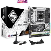 Resim Asrock X670E Steel Legend AMD X670 6600 MHz (OC) DDR5 Soket AM5 ATX Anakart 