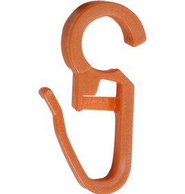 Resim Rustik Perde Klipsi 50 Adet Meşe Rengi 