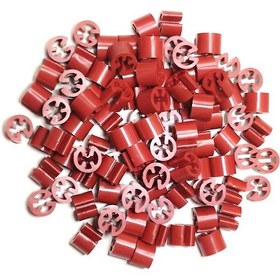 Resim ASKI için BASKISIZ (KIRMIZI)' Benden Boncuğu (100 Adet) Kırmızı 