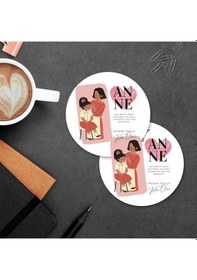 Resim Annelere Özel Mdf İkili Bardak Altlığı 