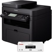 Resim Canon I-sensys Mf237w Tarayıcı Fotokopi Faks Wi-fi Lazer Yazıcı + 2x Crg 737 Toner 