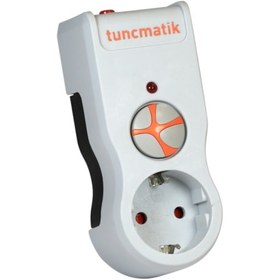 Resim Tunçmatik Powersurge TSK5078 525J Akım Korumalı Tekli Priz Beyaz 