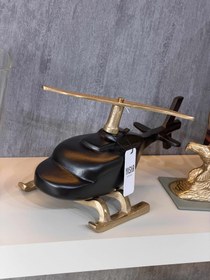 Resim Helion Metal Helikopter Obje 24x33 Cm 