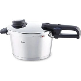 Resim Fissler Vitavit Premium Mat Düdüklü Tencere 4,5+3,5 Litre 