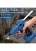 Resim Createtech Kablosuz Sıcak Yapıştırıcı Tabancası - Pratik Dıy El İşleri Aracı 