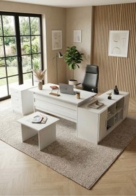 Resim Yurudesign Vario Abcf Ofis Büro Masa Takımı 3 Renk 