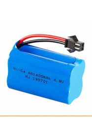 Resim Orion 4.8v 1500 Mah Küp Şeklinde Oyucak Araba Bataryası Siyah Soketli 4xaa 
