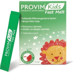 Resim Wellcare Provim Kids Fast Melt Çocuklar İçin Probiyotik 14 Saşe 