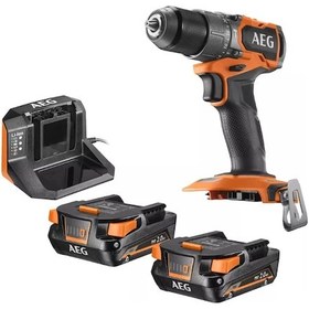 Resim Aeg BSB 18SBL2-202C 2 x 2.0 Ah Sarjlı Darbeli Matkap 4935480058 