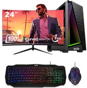 Resim İzoly Box Ii Intel Core i3 10100F 24'' 8 GB RAM 256 GB M.2 Nvme SSD 4 GB RX 550 FreeDOS Oyuncu Bilgisayarı 