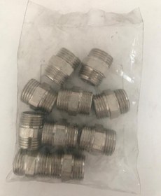 Resim Kalde Pirinç Nipel 1/2" (1 Paket 10 Adet) 