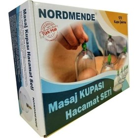 Resim Nordmende Hacamat Kupa Bardak Çekme Seti 12'li 