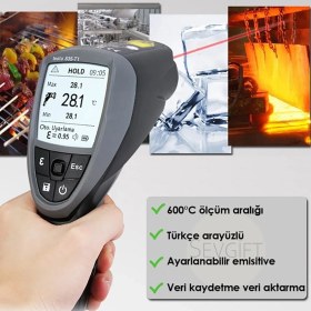 Resim Testo 835-T1 Kızılötesi Lazerli Termometre 600°C 