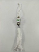 Resim TKY Tasarımı Kendin Yap Egzoz Püskülü Dikiz Ayna Püskülü Beyaz Carsb 