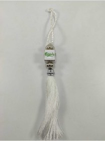 Resim TKY Tasarımı Kendin Yap Egzoz Püskülü Dikiz Ayna Püskülü Beyaz Carsb 