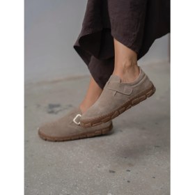 Resim Hiva Vizon Hakiki Süet Kadın MAKOSEN 