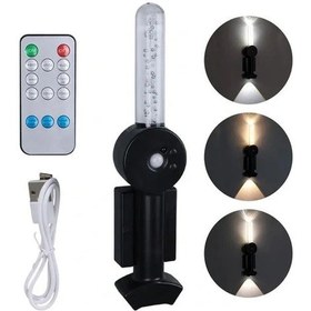 Resim Ledx Yd-24060 Mıktanıslı Rgb Renkli Usb Şarjlı 800 Mah 3 Kademeli Işıklı Sensörlü Duvar Aplik 