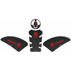 Resim Mondial Mh Drift L 125 2019 - 2024 Uyumlu Tank Pad 002 Çok Renkli 