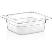 Resim GastroPlast GN 1/6-65 mm Gastronom Küvet, Polikarbon 