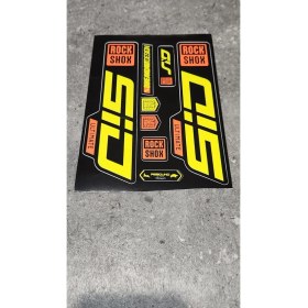 Resim Bike And Art Bisiklet Rock Shox Sid Maşa Stıckerı 