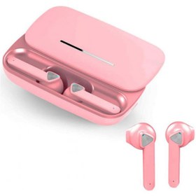 Resim Favors True Wireless Pembe Kızaklı Bluetooth Kulaklık Version 5.1 