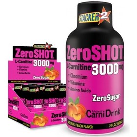 Resim Zeroshot 3000 Mg Karnitin 12 X 60 Ml Şeftali 