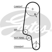 Resim GATES 5428XS Triger Kayisi 137 Dis ( Vw: Polo Hb. 95-99 Aee Motor 1.6 ) (WF832478) 