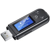 Resim Didadodo K15-pro 2'si 1 Arada Usb Bluetooth 5.0 Ses Adaptörü, Lcd Ekranlı Verici Alıcı 