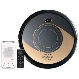 Resim Inalsa Taurus Homeland Gyro Robotic Vacuum Cleaner with 7 Cleaning Modes, 4 in 1 Function Vacuum, Scrub, Mop & Sweep 