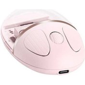 Resim Prestigegoods Benwıs Ot-cms-wh Kristal 2.4ghz Kablosuz Bluetooth Fare - Sessiz, Bluetooth Ve 2.4ghz Bağlantı OT-CMS-WH 