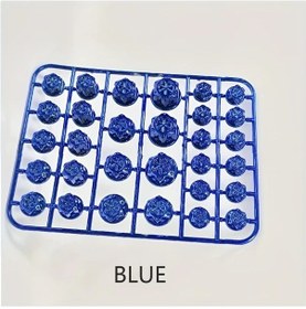 Resim Dream011 Yamaha Kawasaki Honda İçin 30 Adet Mavi Motor Somonu Kapağı Dekorasyon Seti 