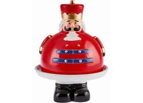 Resim Karaca New Year Yılbaşı Rölyefli Kurşun Asker Kek Standı 22 cm 
