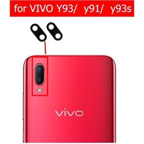 Resim Vivo Uyumlu Y93 Arka Kamera Camı Lensi (Çıtasız Sadece Cam) 
