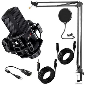 Midex MX-2020 STF Stüdyo Kondenser Mikrofon Stand Filtre