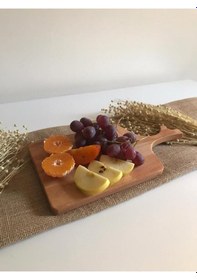 Resim Doğal Ahşap 2'Li Kesme Tahtası 