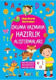 Resim Okuma Yazmaya Hazırlık Alıştırmaları - Okula Hazırlık Alıştırmaları- Bıcırık Yayınları 
