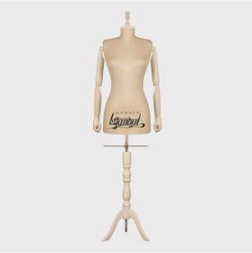 Resim Videolu Ürün-Ahşap Kukla Kollu 38 Beden Bayan Terzi Mankeni 527200882 