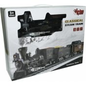 Resim Vardem Oyuncak Işıklı ve Sesli Classic Buharlı Tren Fabbatoys 