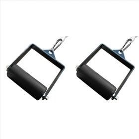 Resim Poieerf 2x Gym Lat Down Down Down Kasnak Kablo Makine Tutamağı Bağlantı Fitness Kolu Güreş Egzersizi Deadlift D Şekil El Kavrama-4cm (Yurt Dışından) 