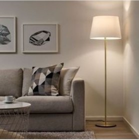 Resim Rsylight Retro Metal Dekoratif Eskitme Kaplama Rustik Köşe Lambası Lambader 