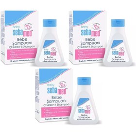 Resim Sebamed Bebek Şampuanı 150ML Yeni Doğan (3 Lü Set) 
