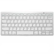 Resim TahTicMer Hometech Alfa 8ms Bluetooth Klavye Slim Model Kablosuz Q Klavye 