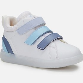 Resim Vicco Rainbow Işıklı Erkek Çocuk Beyaz/mavi Bot Beyaz - Mavi 