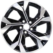 Resim EMR-S1026-01 7.0x17" -4x100 ET35 67.1 Deep Black Diamond Gloss Jant (4 Adet) 
