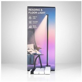 Resim Spot Ledli Led Lambader Köşe Pixel Rgb Telefon+kumanda Kontrollü 1 Adet 