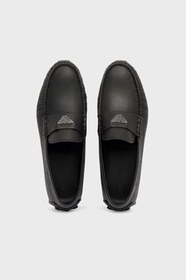 Resim Emporio Armani Hakiki Deri Logolu Ayakkabı Erkek AYAKKABI EM004324 AF21908 UC001 