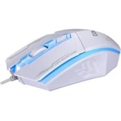Resim Gomax M1 Gaming Rgb Işıklı Oyuncu Fare Gaming Mouse Beyaz 