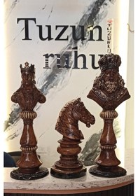 Resim Satranç Taşları 3 Lü Set Dekoratif Oble 