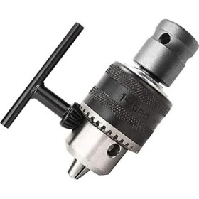 Resim Aesco 1,510 mm 1/16 Inç - 3/8 Inç Kapasiteli Anahtar Matkap Mandren Anahtarı Dönüştürücü 1/2 Inç Soket Dişi Adaptör 